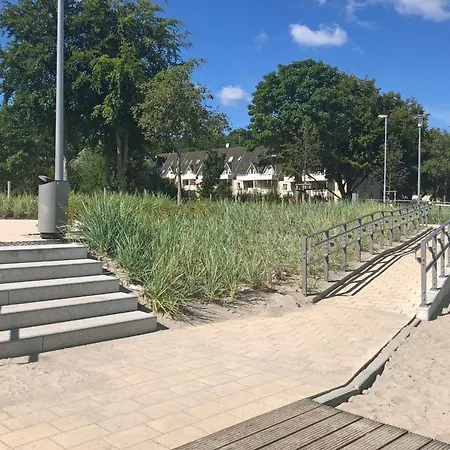 Lejlighed Fewo1846 Strandresidenz Wassersleben - Muschelnest - Stilvolles Studioapartment Mit Balkon