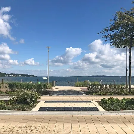 Fewo1846 Strandresidenz Wassersleben - Muschelnest - Stilvolles Studioapartment Mit Balkon * Harreslev