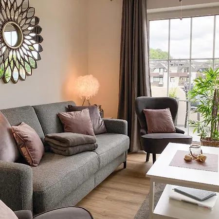 Fewo1846 Strandresidenz Wassersleben - Muschelnest - Stilvolles Studioapartment Mit Balkon Apartamento