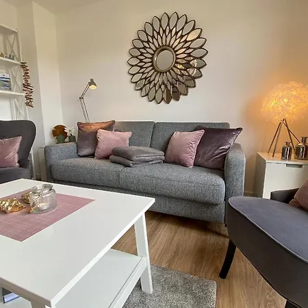 Fewo1846 Strandresidenz Wassersleben - Muschelnest - Stilvolles Studioapartment Mit Balkon Lejlighed